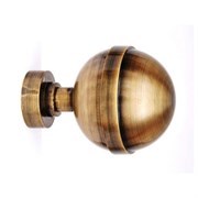 карниз шар трехрядный 25мм бронза - фото 10880