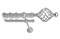 Карнизы для штор настенные металлические Апулия двухрядные 25мм - фото 7570